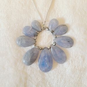 Everri Semi-Precious Blue Stone Necklace